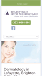 Mobile Screenshot of bvderm.com
